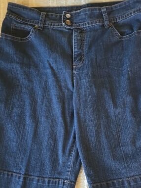 Code Bleu Indigo Blue Denim Waistband Jeans